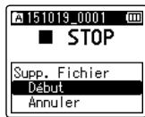 OLYMPUS LS-P2 - Suppression de fichiers - 8