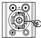 OLYMPUS LS-P2 - Appuyez sur la touche + ou - pour sélectionner un paramètre. - 1