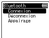 OLYMPUS LS-P2 - Quand l'enregistreur est en mode d'arrêt, appuyez sur la touche menu/scene. - 2