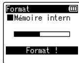 OLYMPUS LS-P2 - Formatage d'un support d'enregistrement [format] - 7