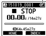 OLYMPUS LS-P2 - La recharge est terminée lorsque [fin de charge] s'affiche. - 2