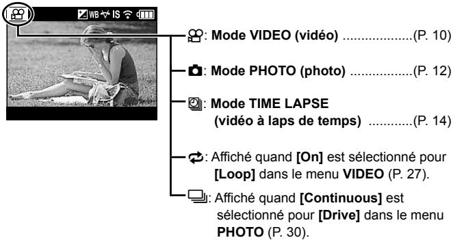 OLYMPUS STYLUS TG-TRACKER - Affichage en mode de prise de vue - 1