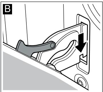 SIEMENS HB64AA250F/35 - Remonter la porte - 2