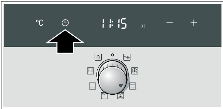 SIEMENS HB64AA250F/35 - Heure de fin de cuisson - 1