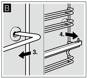 SIEMENS HB65RR660F/45 - Décrocher les supports - 2