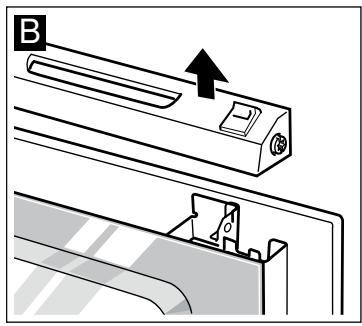 SIEMENS HB65RR660F/45 - Enlever le recouvrement de la porte - 2