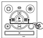 OLYMPUS WS-853 - Suppression d'une marque d'index/ temporaire - 1