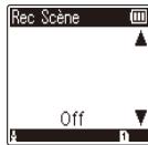 OLYMPUS WS-853 - Changement de la situation d'enregistrement - 2
