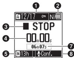 OLYMPUS WS-853 - En mode d'arrêt ou de lecture - 1