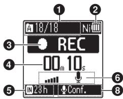 OLYMPUS WS-853 - En mode d'arrêt ou de lecture - 2
