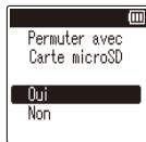 OLYMPUS WS-853 - Insertion d'une carte microsd - 4