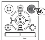 OLYMPUS WS-853 - Appuyez sur la touche REC () pour démarrer l'enregistrement. - 1