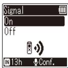 OLYMPUS WS-853 - Appuyez sur la touche OK. - 3