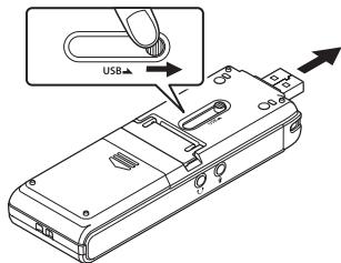 OLYMPUS WS-853 - Connexion de l'enregistreur vocal à un ordinateur - 1