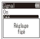 OLYMPUS WS-853 - Appuyez sur la touche OK pour sauvegarder le paramètre. - 3