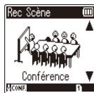 OLYMPUS WS-853 - Changement de la situation d'enregistrement - 4