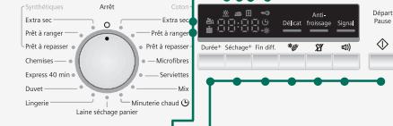 SIEMENS WT46W490FF - Régler et adapter le programme - 1
