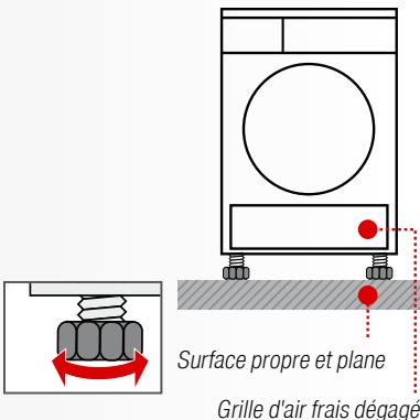 SIEMENS WT46W430FF - Installation du sèche-linge - 3