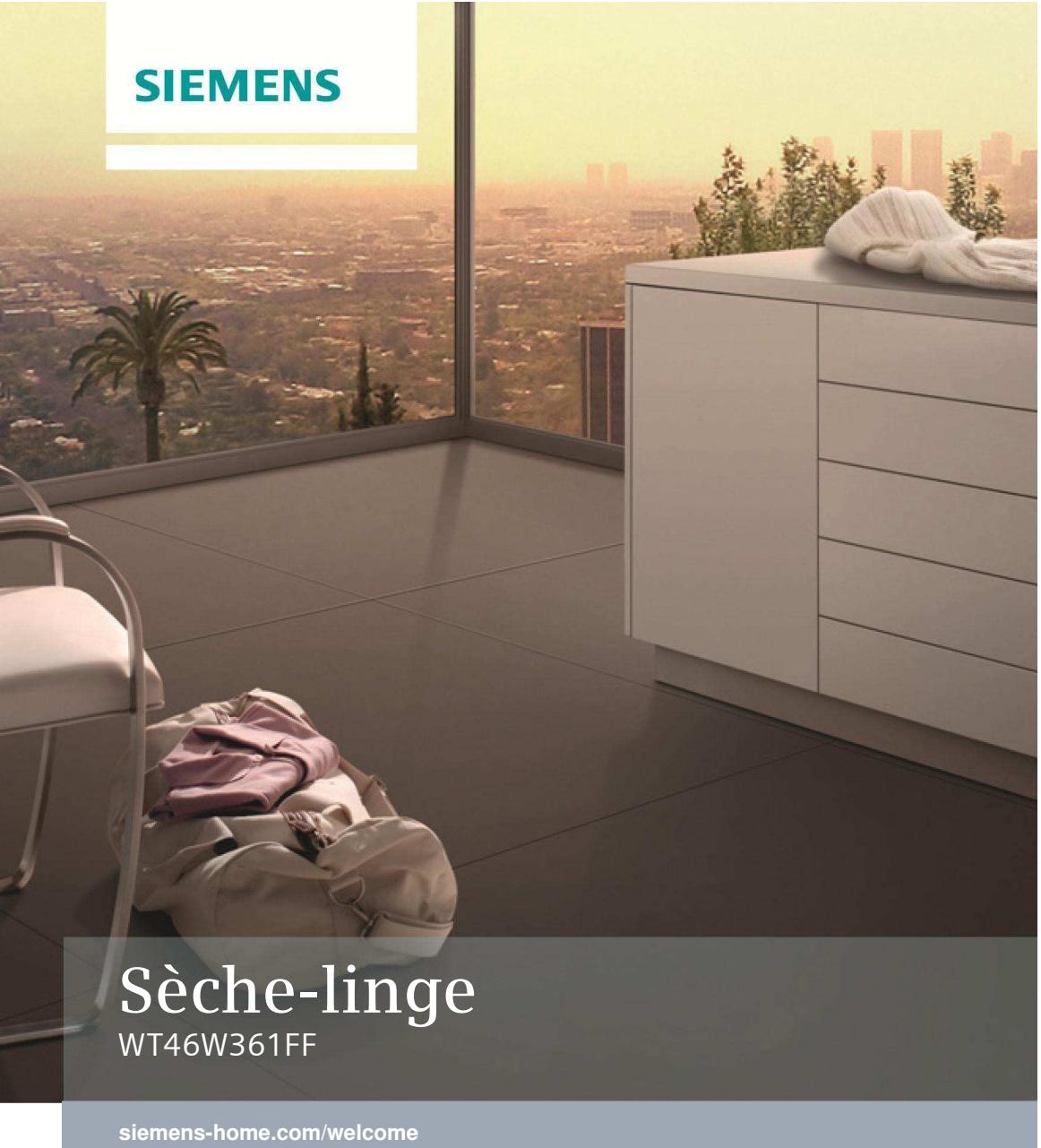 SIEMENS WT46W430FF - Consignes de sécurité - 2