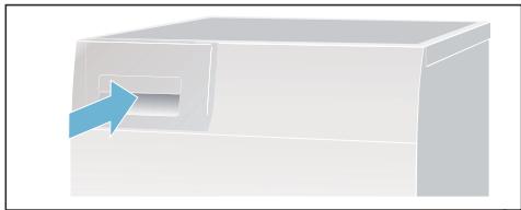 SIEMENS WT46G401FF - Vider le réservoir d'eau de condensation - 3
