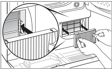 SIEMENS SIWATHERM C6 - Changing the pollen filter - 3