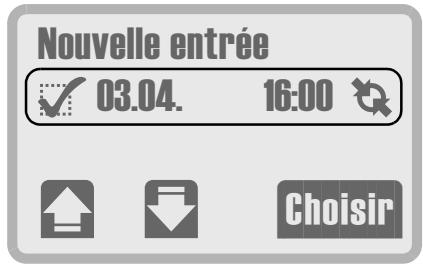 SIEMENS C35 - Menu → Bureau&amp;Lois. → Rendez-vous - 1