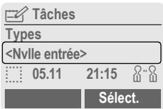 SIEMENS S55 - Tâches - 1