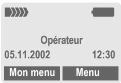 SIEMENS S55 - Mode veille - 1