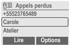 SIEMENS S55 - Commande par menu - 14