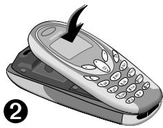 SIEMENS A51 - Pour assembler le téléphone - 2
