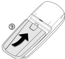 SIEMENS AX72 - Utilisation de la carte SIM/ batterie - 4