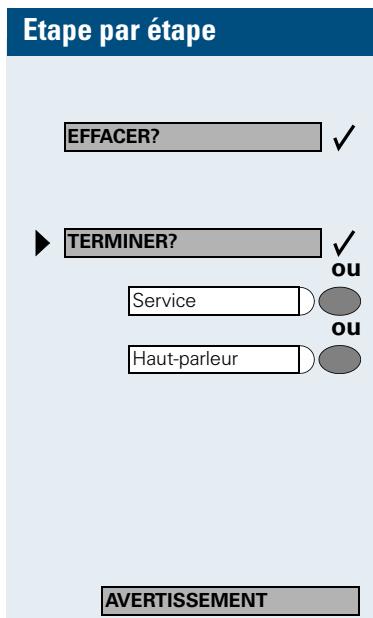 SIEMENS HIPATH 3000 - Contrôler / effacer un rappel automatique programme - 2