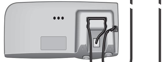SIEMENS GIGASET 100 - Opération 1: raccorder la base - 1
