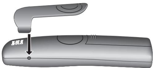 SIEMENS GIGASET 3015 CLASSIC - Fixer le clip ceinture - 1