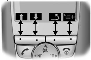 SIEMENS GIGASET C1 - Touches écran - 1