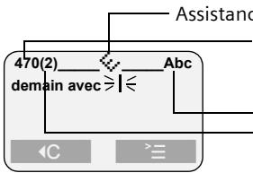 SIEMENS GIGASET C1 - Rédiger un SMS - 1
