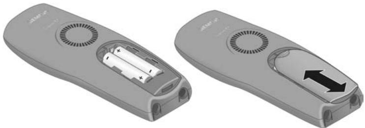 SIEMENS GIGASET C150 - Insérer les batteries - 1