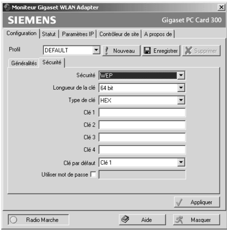 SIEMENS GIGASET PC CARD 300 - WPA2-PSK/WPA-PSK - 2