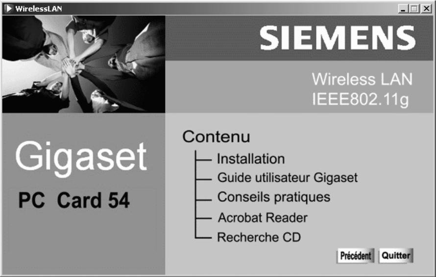 SIEMENS GIGASET PC CARD 54 - Affichage de l'état - 5