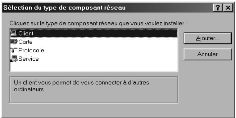 SIEMENS GIGASET SE505 DSL & CABLE - Configuration d'un ordinateur comme client d'un réseau Microsoft - 1