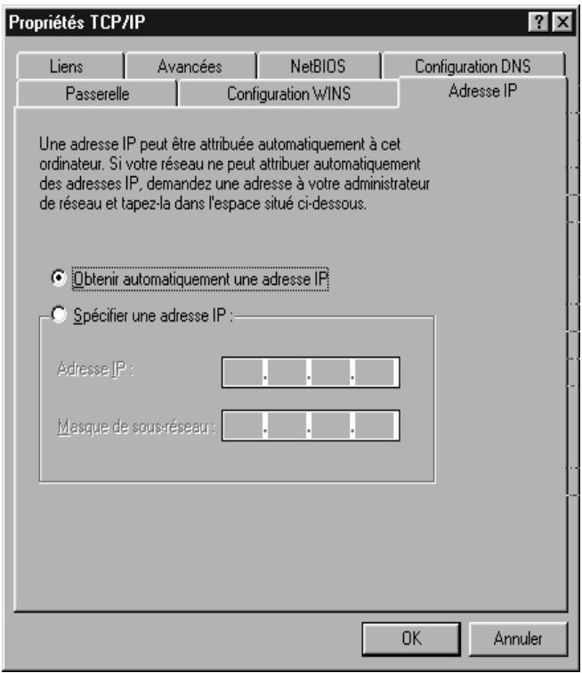 SIEMENS GIGASET SE505 DSL & CABLE - Configuration du protocole TCP/IP - 2
