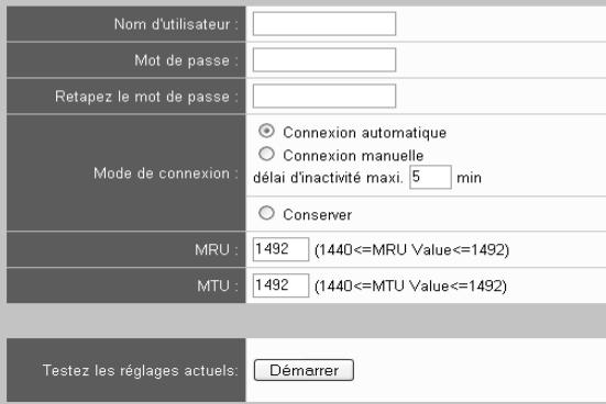 SIEMENS GIGASET SE505 DSL & CABLE - Réglages WAN - 2