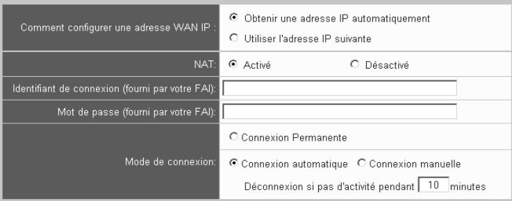 SIEMENS GIGASET SE515 DSL - Configurer Connexion Internet - 1