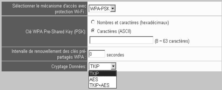 SIEMENS GIGASET SE515 DSL - Etape 3 / 5: Sécurité sans-fil - 1