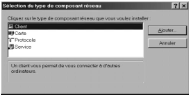 SIEMENS GIGASET SE551 DSL/CABLE - Configuration d'un ordinateur comme client pour les réseaux Microsoft - 1