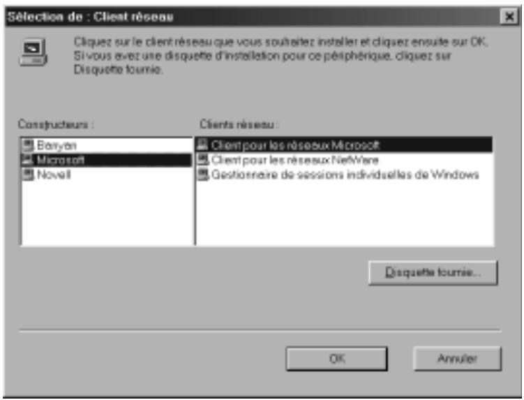 SIEMENS GIGASET SE551 DSL/CABLE - Configuration d'un ordinateur comme client pour les réseaux Microsoft - 2