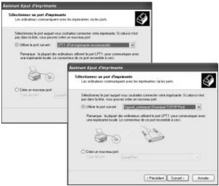 SIEMENS GIGASET SE551 DSL/CABLE - Installation ultérieure d'une imprimante sur le port TCP/IP - 1