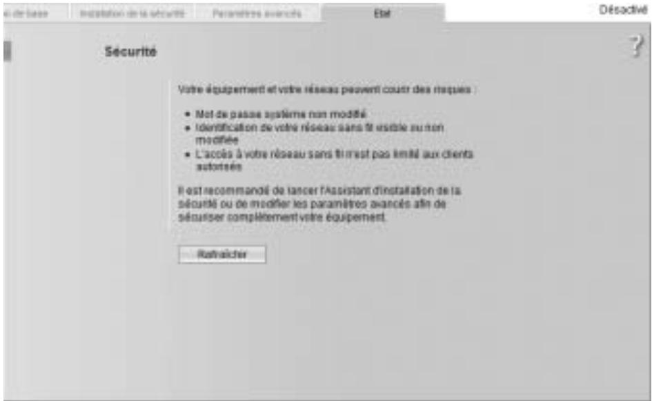 SIEMENS GIGASET SE551 DSL/CABLE - Sécurité - 1