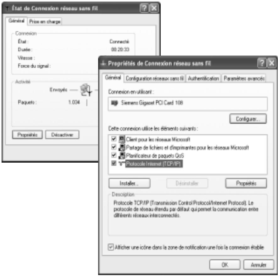 SIEMENS GIGASET SE551 DSL/CABLE - Paramètres TCP/IP - 2