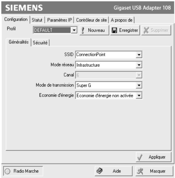 SIEMENS GIGASET USB ADAPTER 108 - À noter : - 1